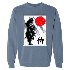 Japanese Samurai Garment-Dyed Sweatshirt