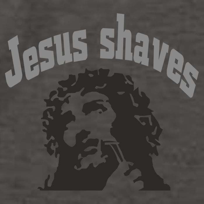Jesus Shaves Vector Backpack