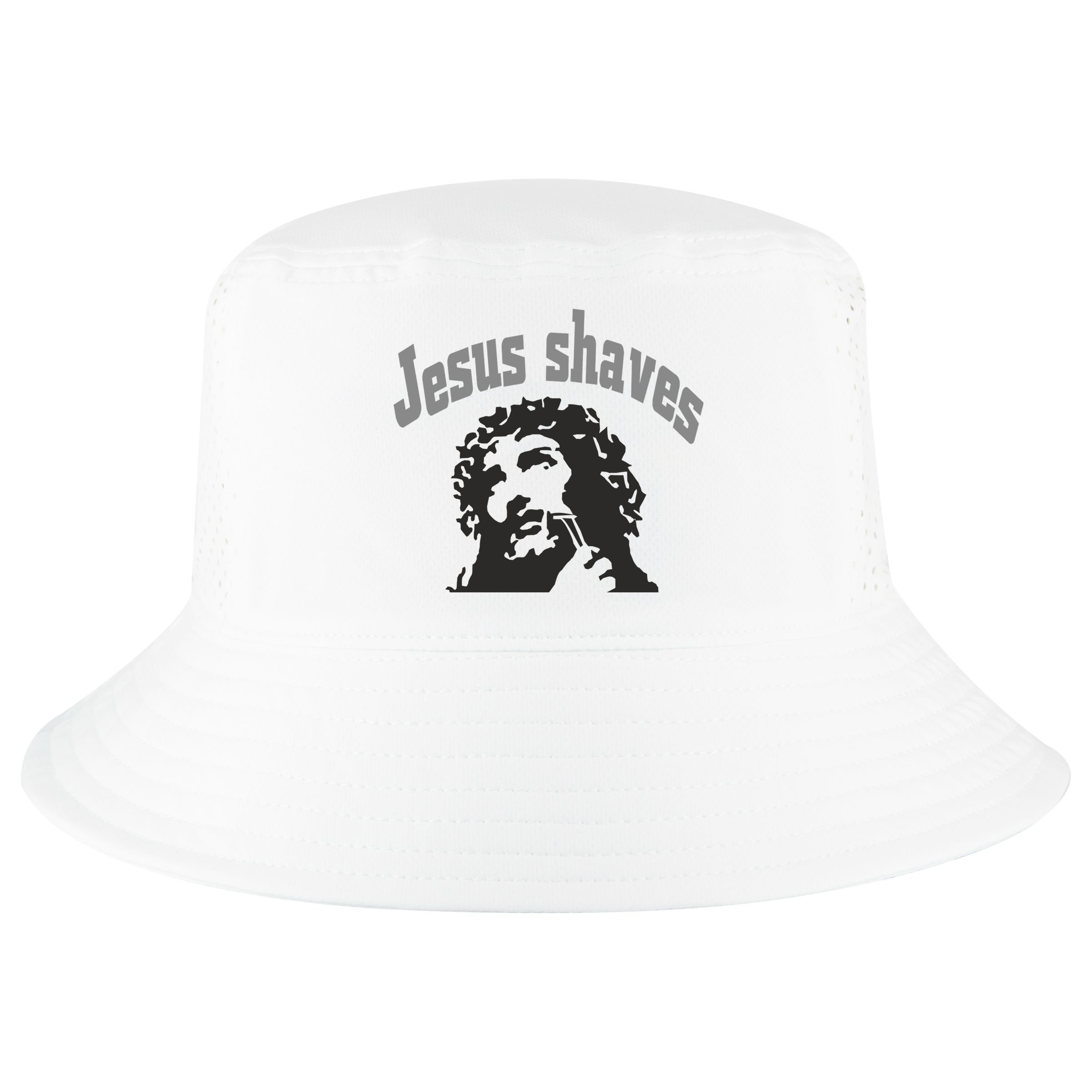 Jesus Shaves Cool Comfort Performance Bucket Hat