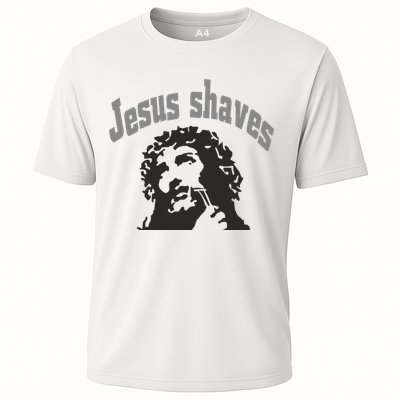 Jesus Shaves Cooling Performance Crew T-Shirt