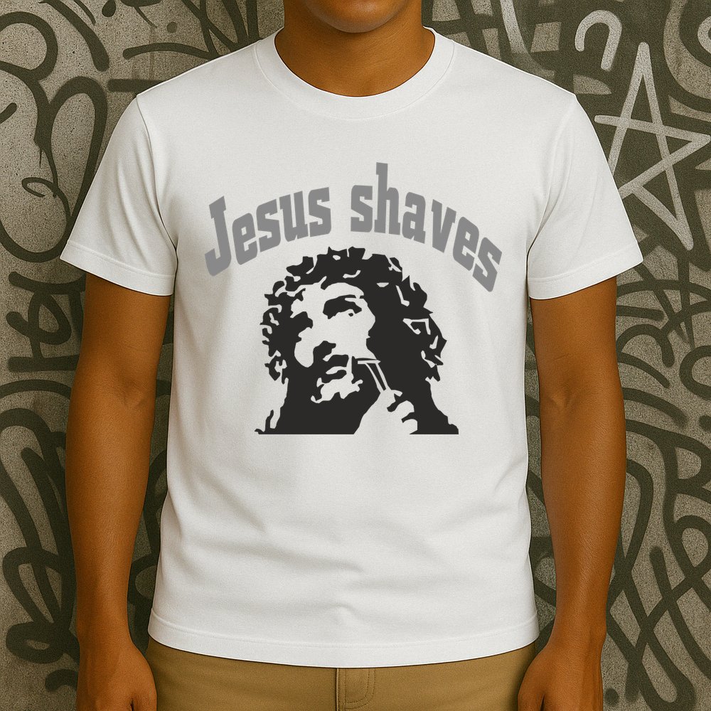 Jesus Shaves T-Shirt