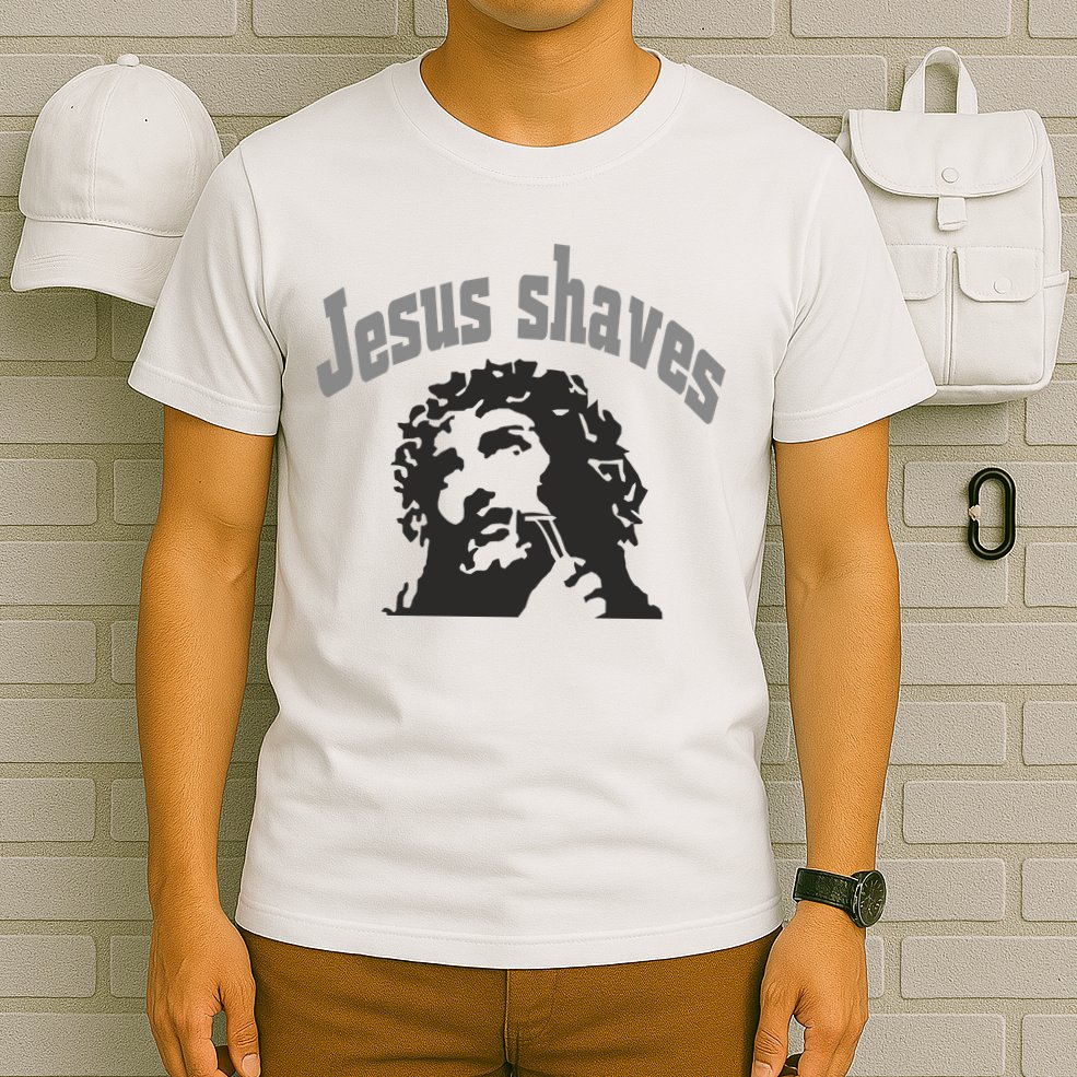 Jesus Shaves T-Shirt