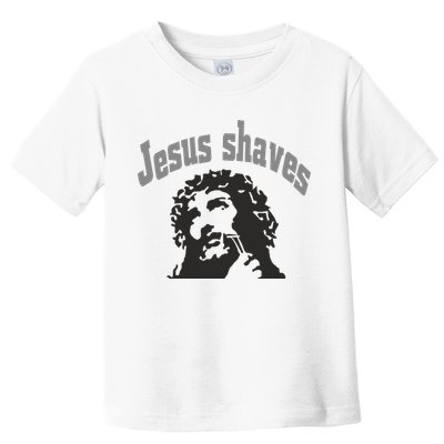 Jesus Shaves Toddler T-Shirt
