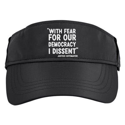Justice Sotomayor Adult Drive Performance Visor