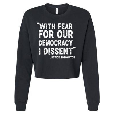 Justice Sotomayor Cropped Pullover Crew