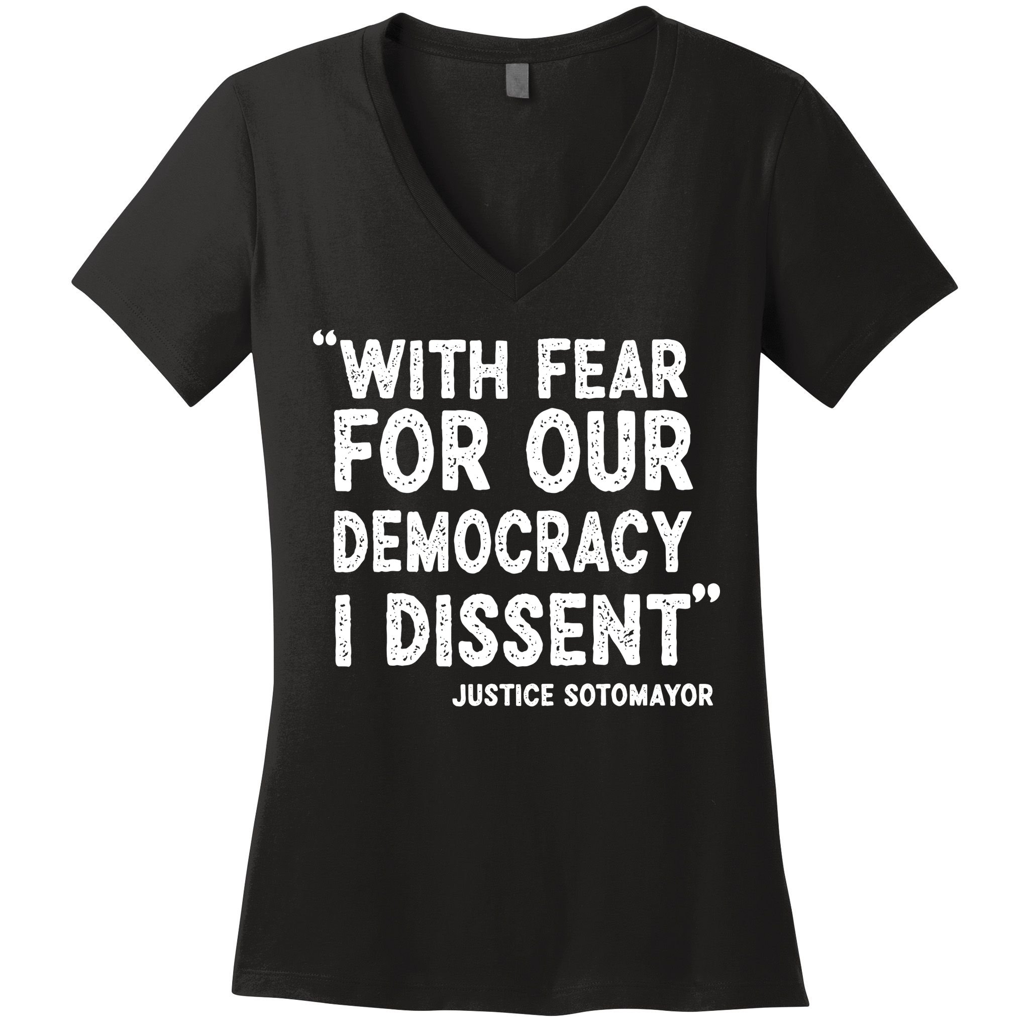 Justice Sotomayor Women's V-Neck T-Shirt