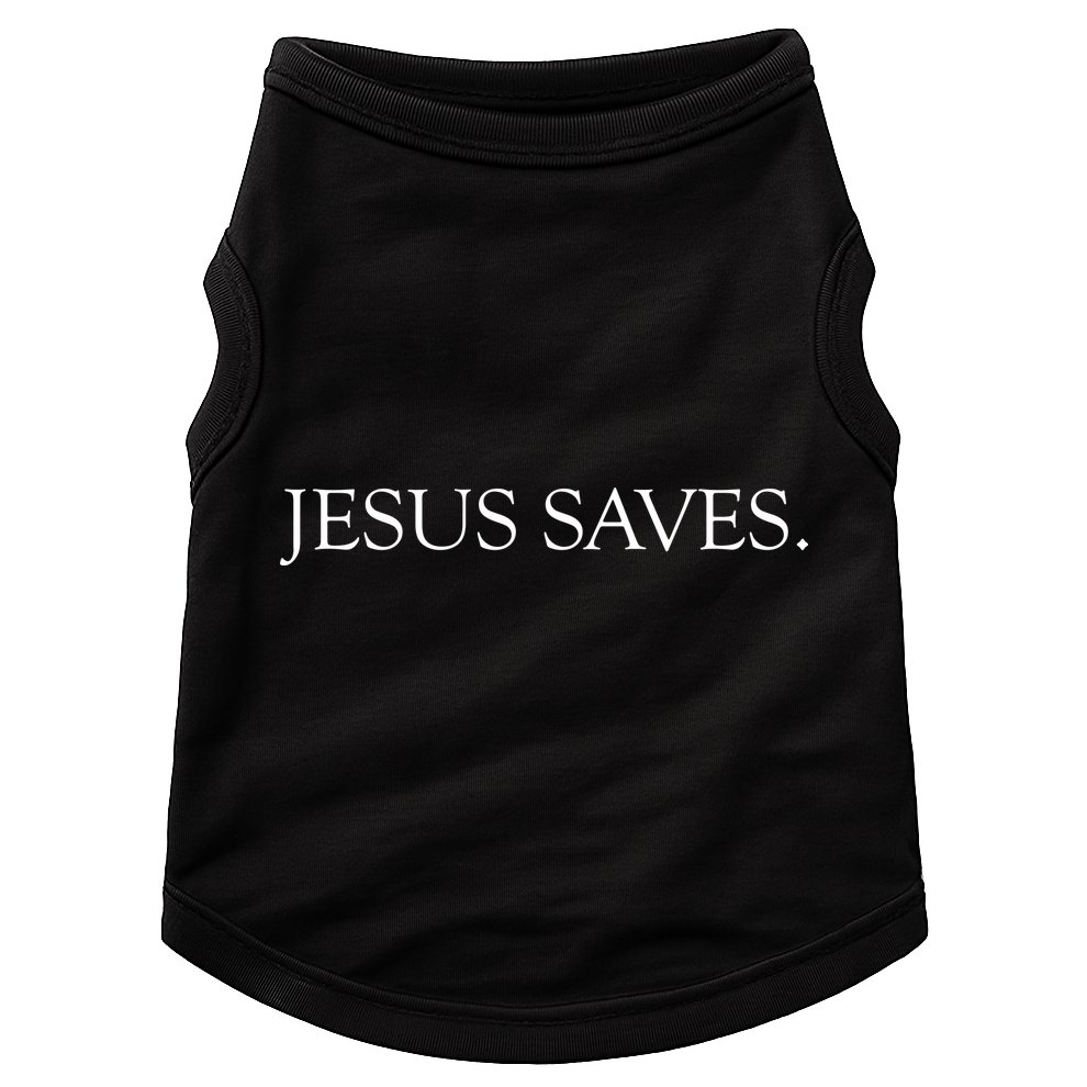JESUS SAVES Doggie Tank