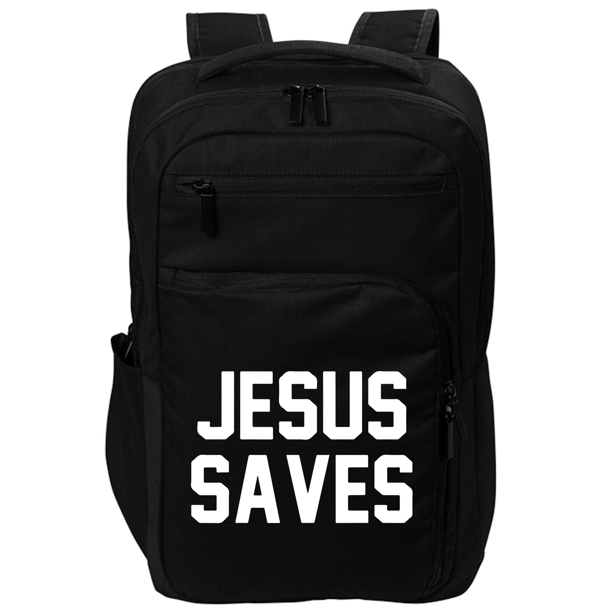 JESUS SAVES Impact Tech Backpack