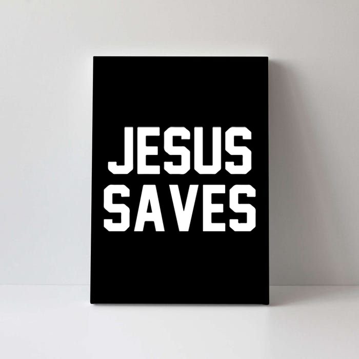 JESUS SAVES Canvas