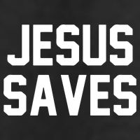 JESUS SAVES Adult Drive Performance Visor