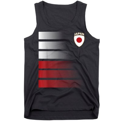 Japanese Soccer Jersey Japan Football Japan Flag Tank Top