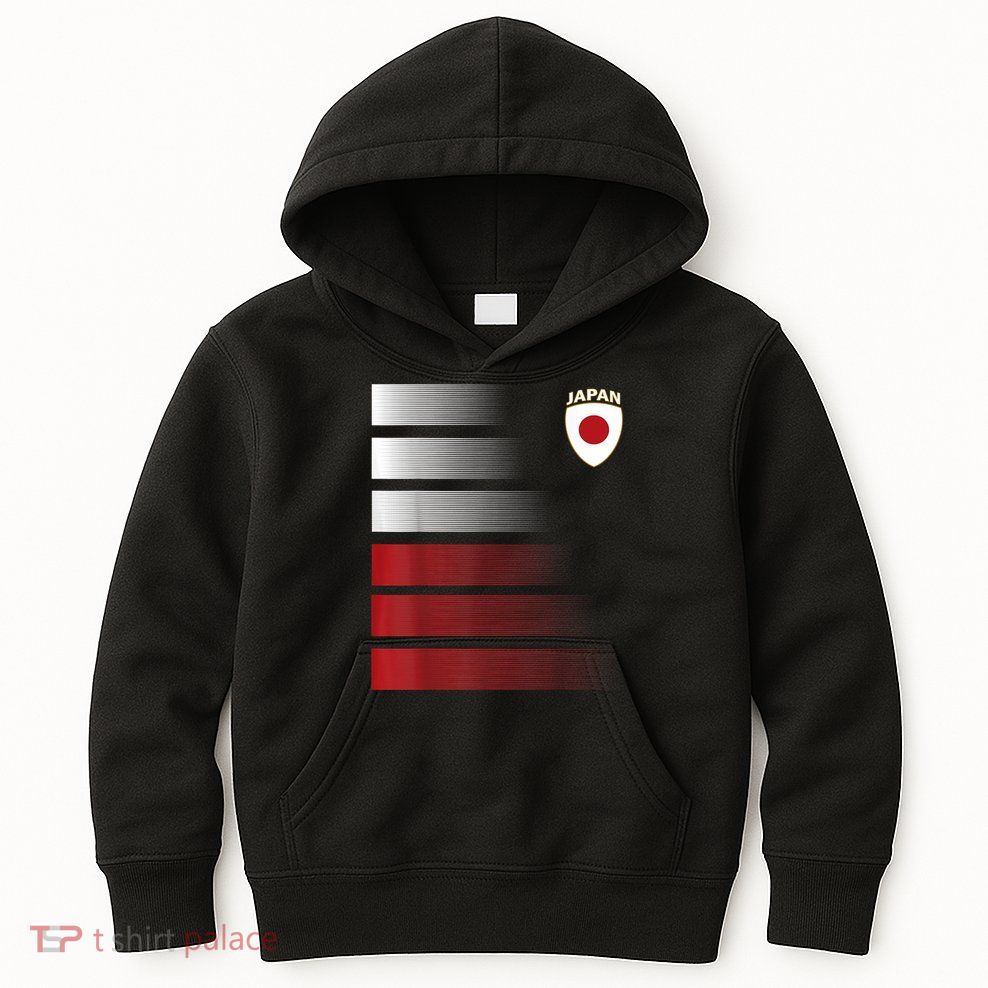 Japanese Soccer Jersey Japan Football Japan Flag Kids Hoodie