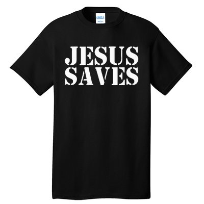 Jesus Saves Tall T-Shirt