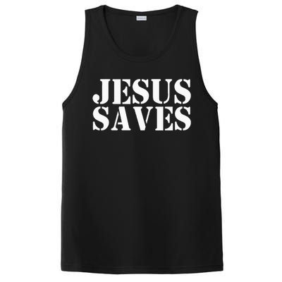 Jesus Saves PosiCharge Competitor Tank