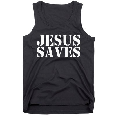 Jesus Saves Tank Top