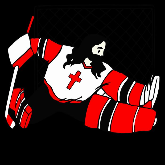 Jesus Saves Jesus Saved Hockey Funny Gift Cooling Performance Crew T-Shirt