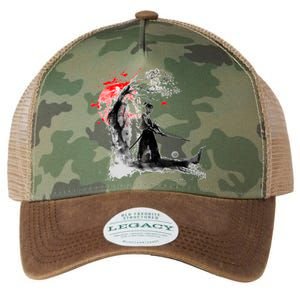 Japanese Samurai Legacy Tie Dye Trucker Hat