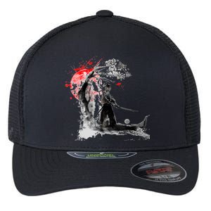 Japanese Samurai Flexfit Unipanel Trucker Cap