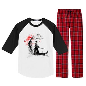 Japanese Samurai Raglan Sleeve Pajama Set