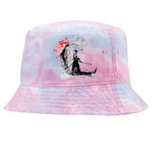 Japanese Samurai Tie-Dyed Bucket Hat