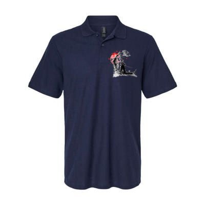 Japanese Samurai Softstyle Adult Sport Polo