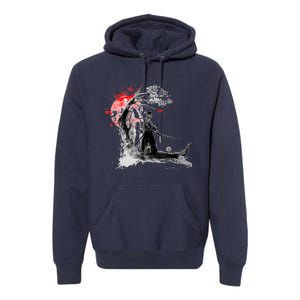 Japanese Samurai Premium Hoodie