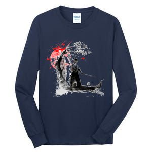 Japanese Samurai Tall Long Sleeve T-Shirt