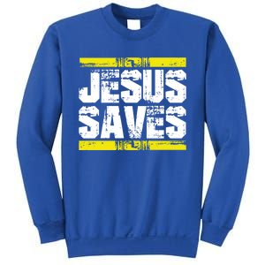 Jesus Saves Lord God Church Christ Love Faith Gift Sweatshirt