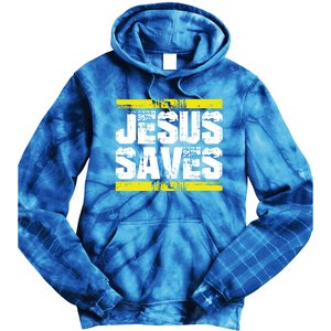 Jesus Saves Lord God Church Christ Love Faith Gift Tie Dye Hoodie