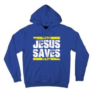 Jesus Saves Lord God Church Christ Love Faith Gift Tall Hoodie