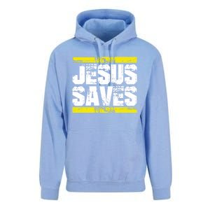 Jesus Saves Lord God Church Christ Love Faith Gift Unisex Surf Hoodie