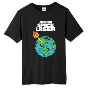 Jewish Space Laser Insane Funny Conspiracy Theory Tall Fusion ChromaSoft Performance T-Shirt