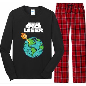 Jewish Space Laser Insane Funny Conspiracy Theory Long Sleeve Pajama Set