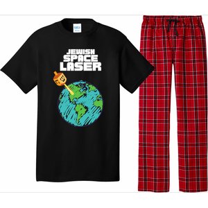 Jewish Space Laser Insane Funny Conspiracy Theory Pajama Set