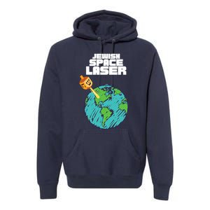 Jewish Space Laser Insane Funny Conspiracy Theory Premium Hoodie