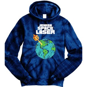 Jewish Space Laser Insane Funny Conspiracy Theory Tie Dye Hoodie