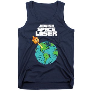 Jewish Space Laser Insane Funny Conspiracy Theory Tank Top