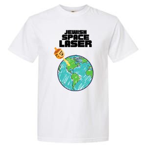 Jewish Space Laser Insane Funny Conspiracy Theory Garment-Dyed Heavyweight T-Shirt