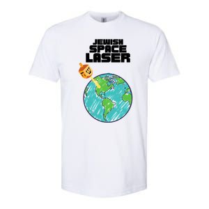 Jewish Space Laser Insane Funny Conspiracy Theory Softstyle CVC T-Shirt