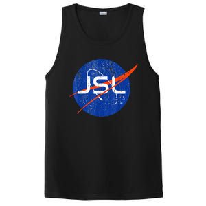 Jewish Space Laser Logo Badge Distressed Funny Meme PosiCharge Competitor Tank