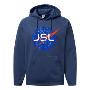 Jewish Space Laser Logo Badge Distressed Funny Meme Performance Fleece Hoodie