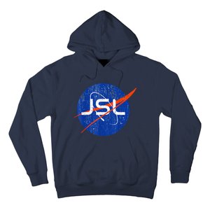 Jewish Space Laser Logo Badge Distressed Funny Meme Hoodie