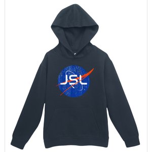 Jewish Space Laser Logo Badge Distressed Funny Meme Urban Pullover Hoodie