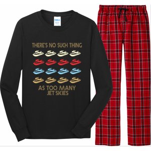 Jet Ski Lovers Meaningful Gift Long Sleeve Pajama Set