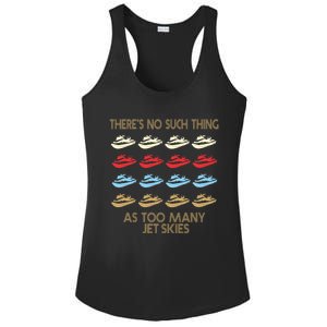 Jet Ski Lovers Meaningful Gift Ladies PosiCharge Competitor Racerback Tank