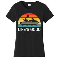 Jet Ski LifeS Good Life Quotes For Family Women's T-Shirt