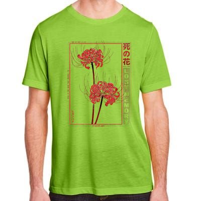 Japanese Spider Lily Soft Grunge Anime Aesthetic Flower  Adult ChromaSoft Performance T-Shirt