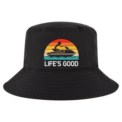Jet Ski LifeS Good Life Quotes For Family Cool Comfort Performance Bucket Hat