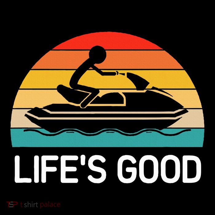 Jet Ski LifeS Good Life Quotes For Family Premium T-Shirt