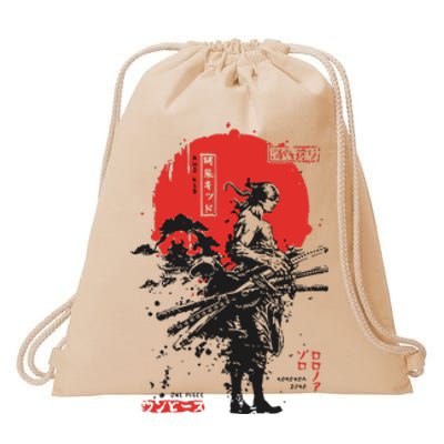 Japanese Samurai Limited Edition Anime Manga Legend Drawstring Bag